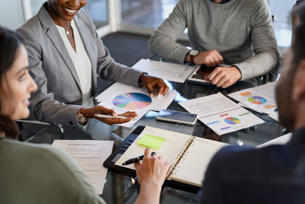 Cooperation and teamwork during business meeting 2025 01 09 01 45 36 utc